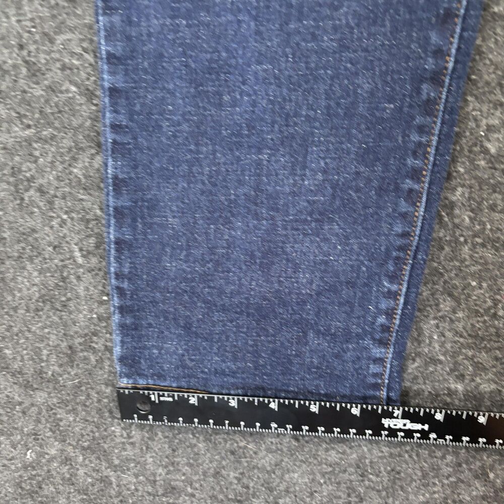 Levis 414 Relaxed Straight Jeans Women's 29x28 Blue Dark Wash Mid Rise Denim - Picture 6 of 10